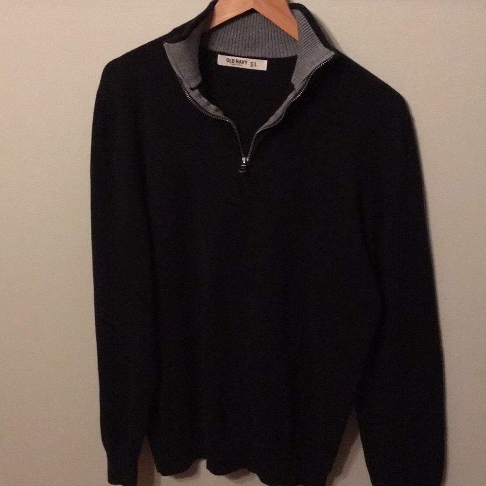Old Navy Men's 1/4 zip sweater